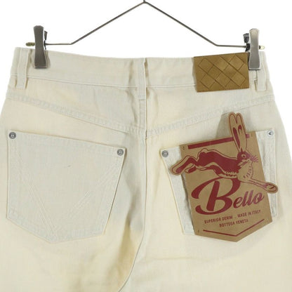 Bottega Veneta Turned Up Jeans Turned Denim Pants White