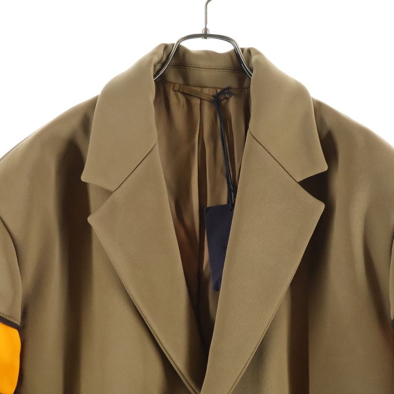 Prada Che Star Coat Brown Orange