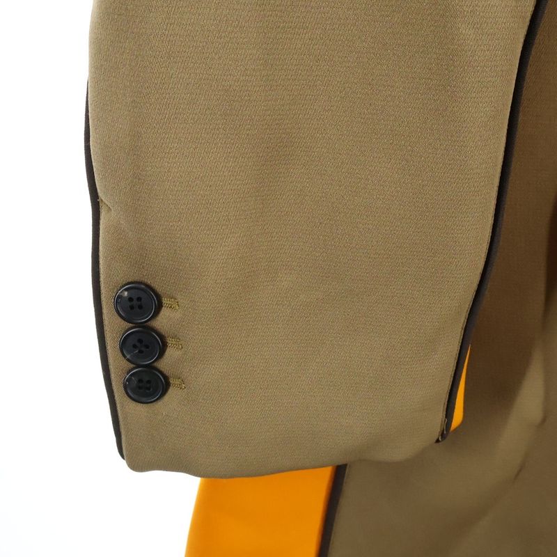 Prada Che Star Coat Brown Orange