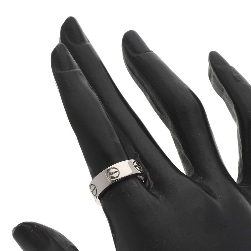 Cartier Love Ring 50 Ring 18K White Gold