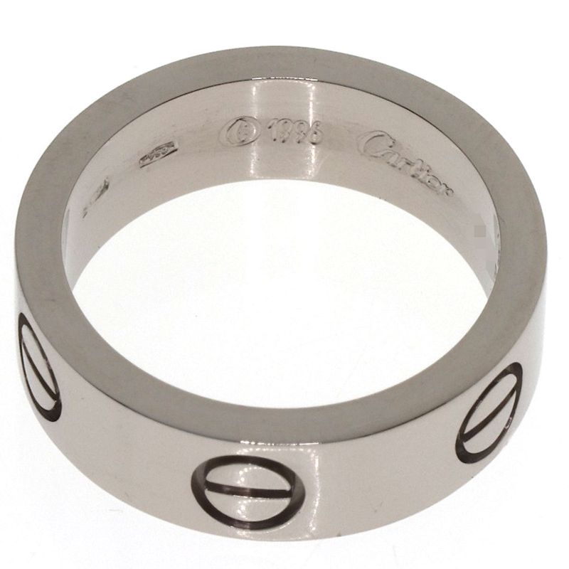 Cartier Love Ring 49 Ring 18K White Gold