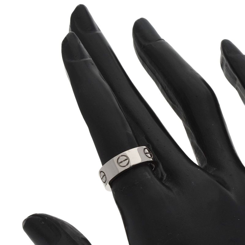 Cartier Love Ring 49 Ring 18K White Gold