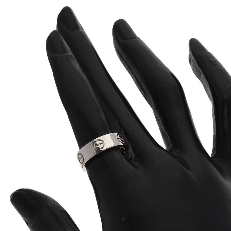 Cartier Love Ring 49 Ring 18K White Gold