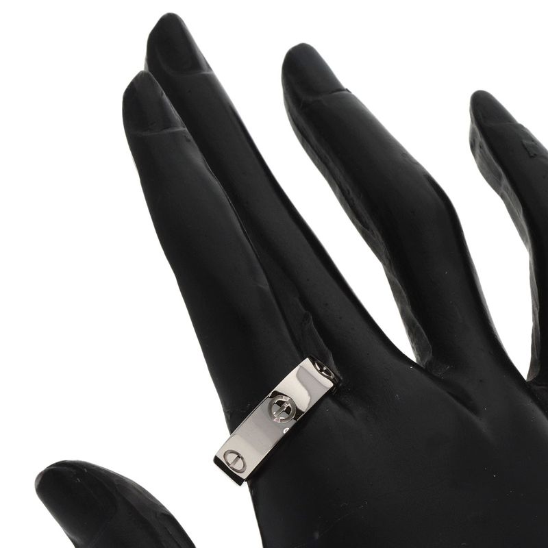 Cartier Love Ring 60 Ring 18K White Gold