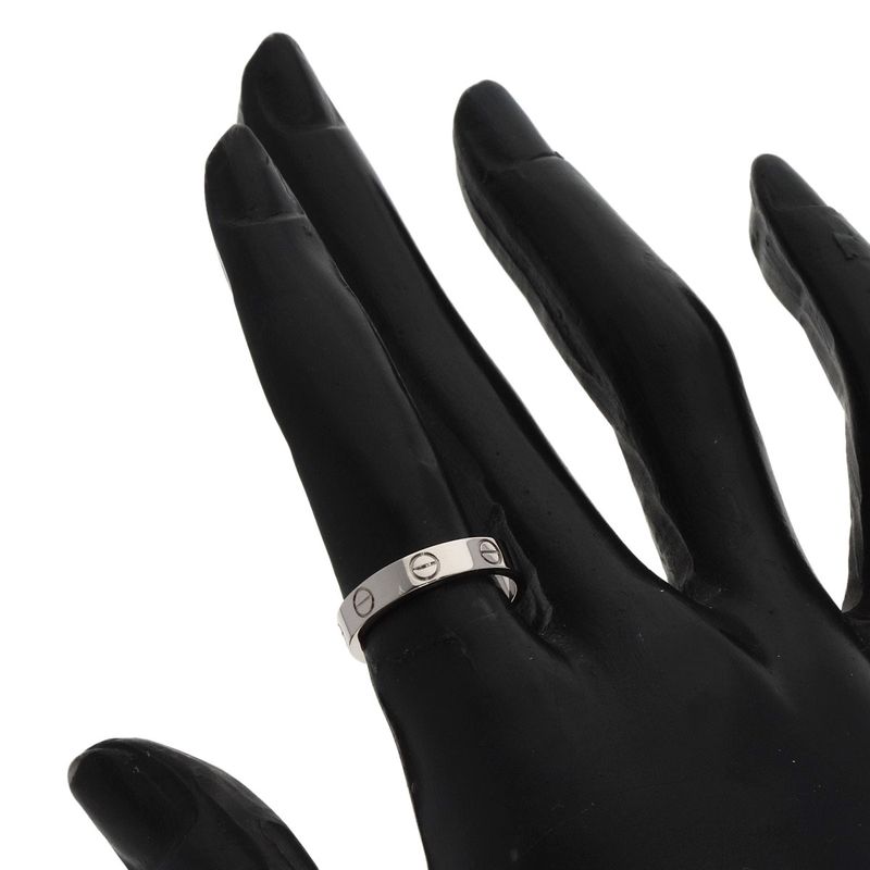 Cartier Mini Love Ring 49 Ring 18K White Gold