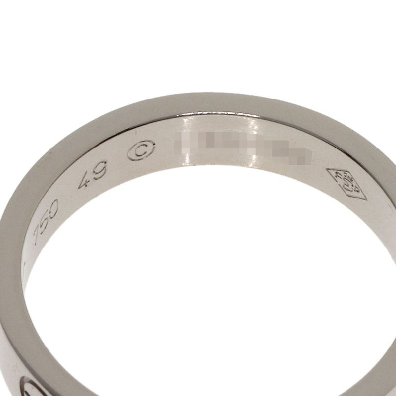 Cartier Mini Love Ring 49 Ring 18K White Gold