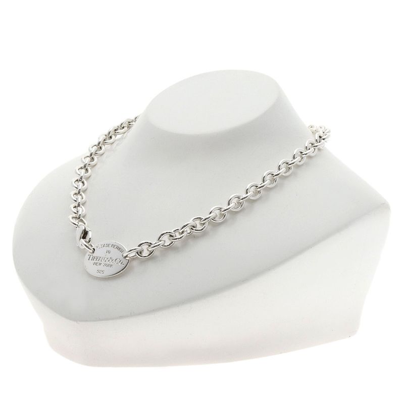 Tiffany & Co. Return to Oval Necklace