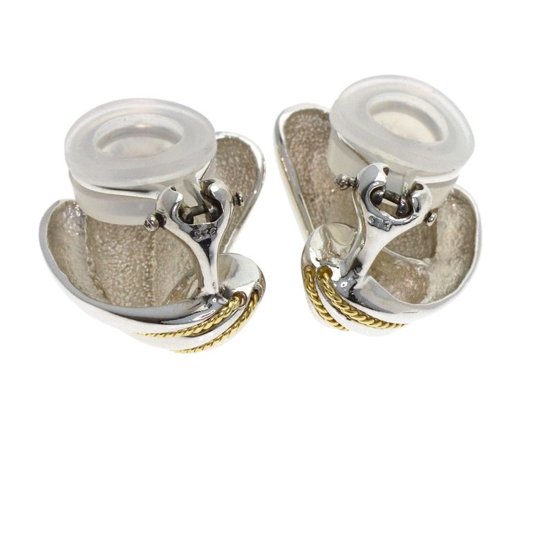 Tiffany & Co. Feather Twist Earrings 18K Yellow Gold