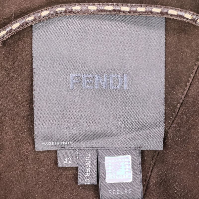 Fendi Shotton Jacket 42 Brown