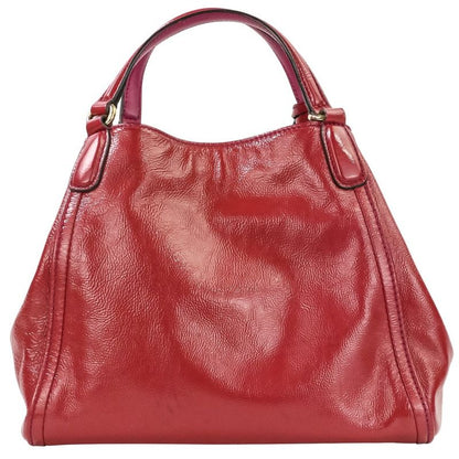 Gucci Soho Interlocking Leather 2-Way Handbag Red