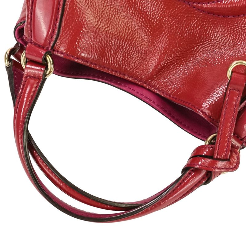 Gucci Soho Interlocking Leather 2-Way Handbag Red