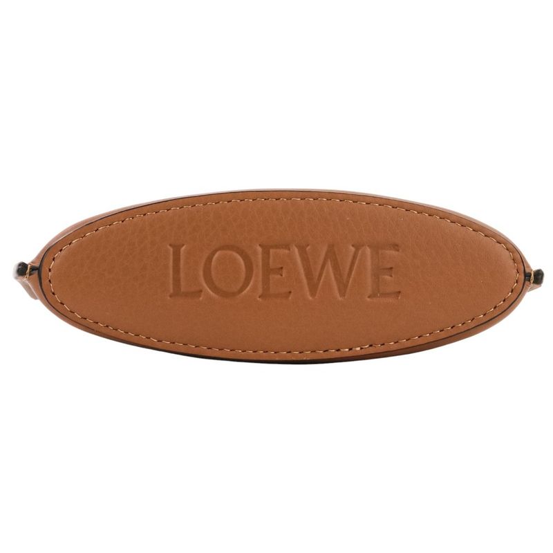 Loewe Anagram Dice Phone Pouch Shoulder Pochette Brown
