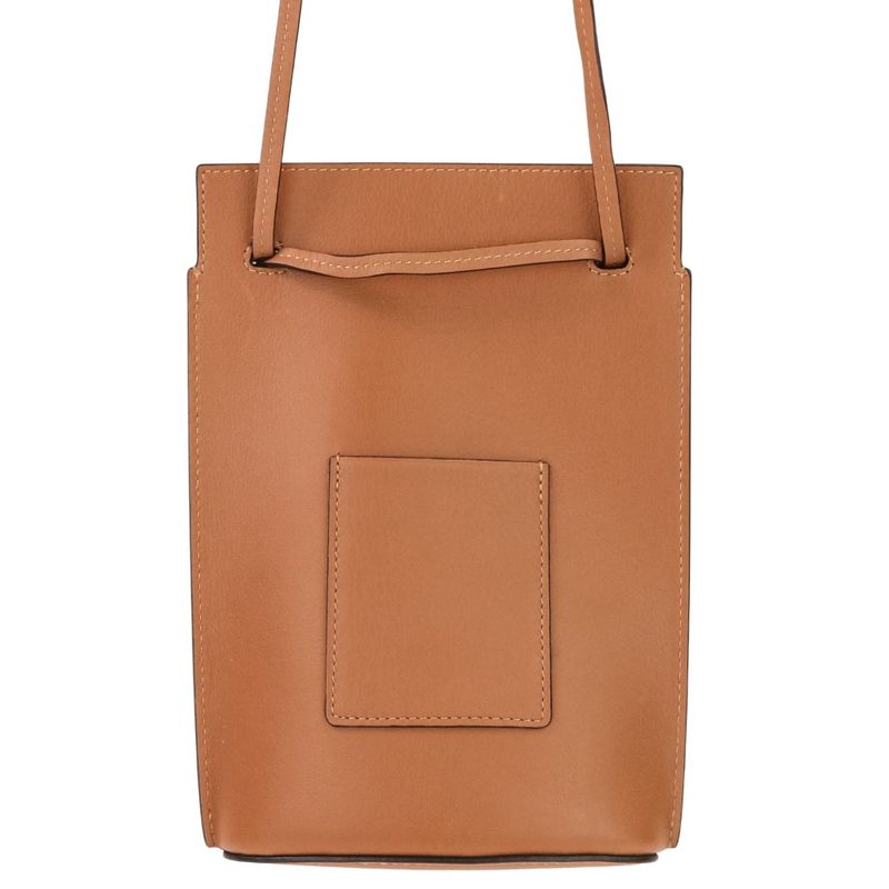 Loewe Anagram Dice Phone Pouch Shoulder Pochette Brown