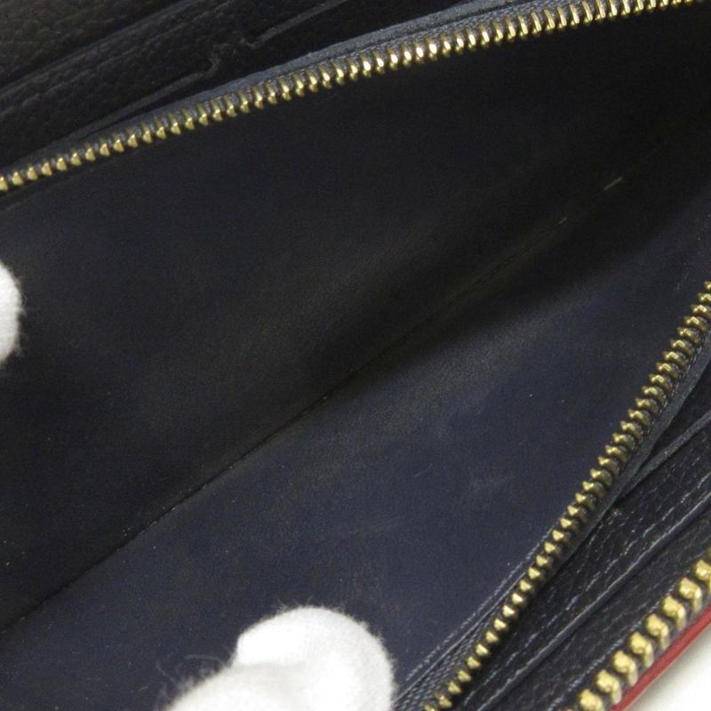 Louis Vuitton Portefeuille Clemence Zippy Wallet Monogram Empreinte Long