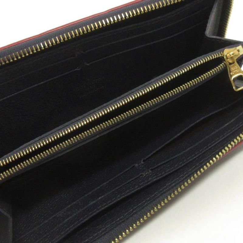Louis Vuitton Portefeuille Clemence Zippy Wallet Monogram Empreinte Long