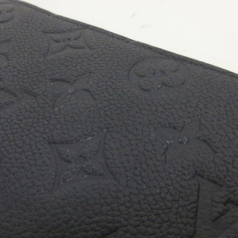 Louis Vuitton Portefeuille Clemence Zippy Wallet Monogram Empreinte Long