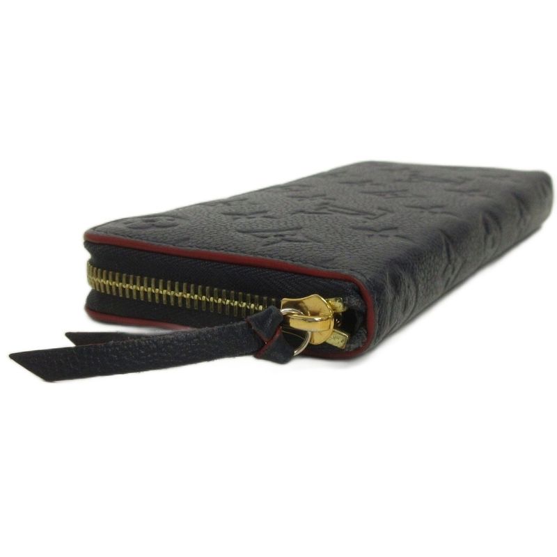 Louis Vuitton Portefeuille Clemence Zippy Wallet Monogram Empreinte Long