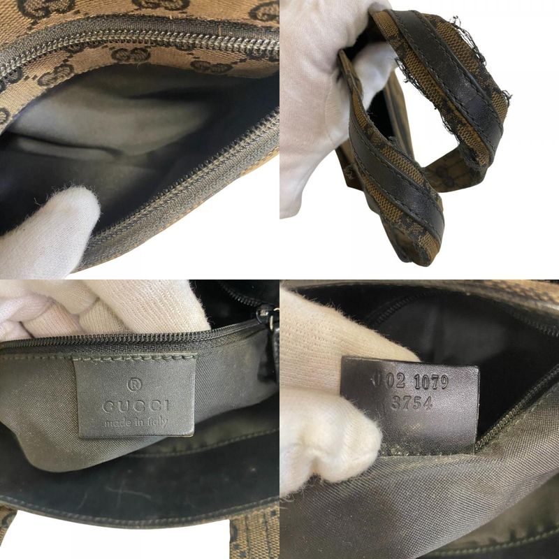 Gucci Mini Bag Leather Canvas