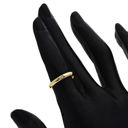 Tiffany & Co. Wedding Diamond Ring 18K Yellow Gold