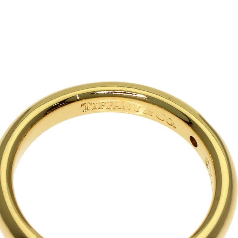 Tiffany & Co. Wedding Diamond Ring 18K Yellow Gold