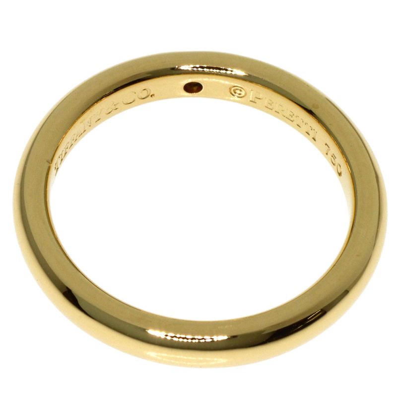 Tiffany & Co. Wedding Diamond Ring 18K Yellow Gold