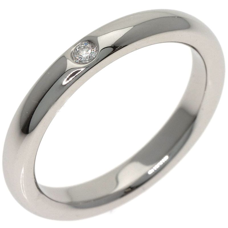 Tiffany & Co. Stacking Bunt Diamond Ring