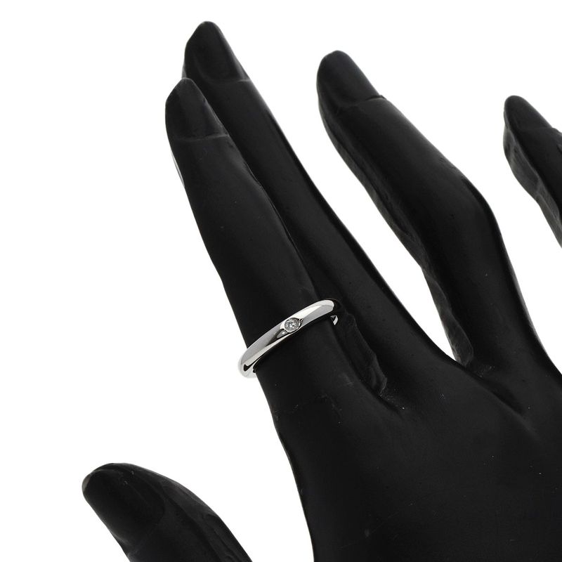 Tiffany & Co. Stacking Bunt Diamond Ring