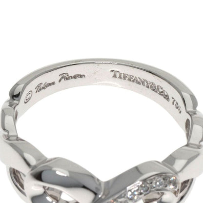 Tiffany & Co. Loving Heart Diamond Ring 18K White Gold