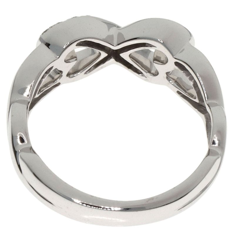 Tiffany & Co. Loving Heart Diamond Ring 18K White Gold