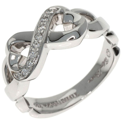 Tiffany & Co. Loving Heart Diamond Ring 18K White Gold
