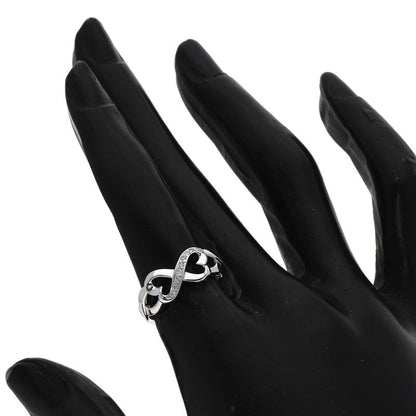 Tiffany & Co. Loving Heart Diamond Ring 18K White Gold