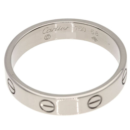 Cartier Mini Love Ring 58 Ring 18K White Gold