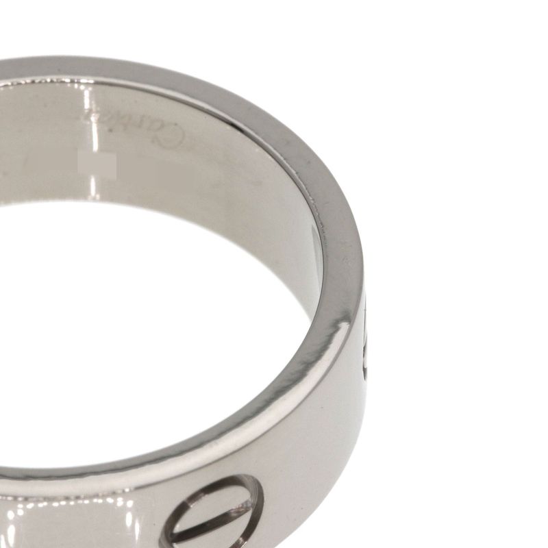 Cartier Love Ring 58 Ring 18K White Gold