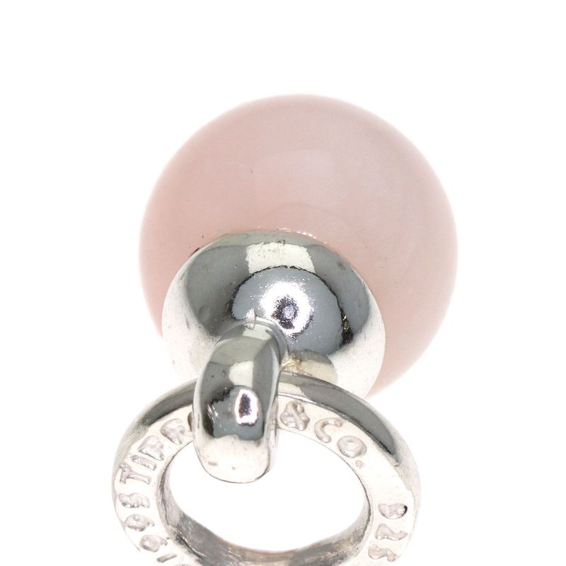Tiffany & Co. Door Knocker Rose Quartz Pendant Top