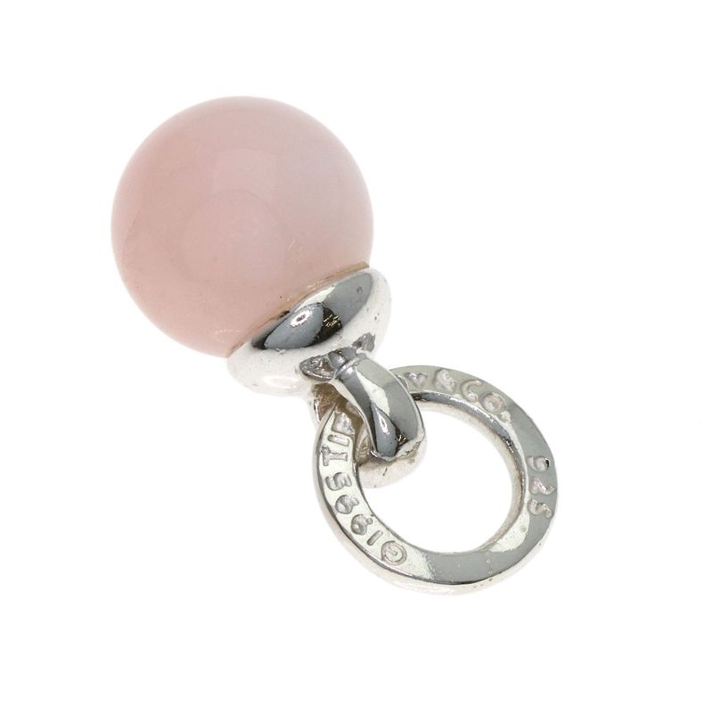 Tiffany & Co. Door Knocker Rose Quartz Pendant Top