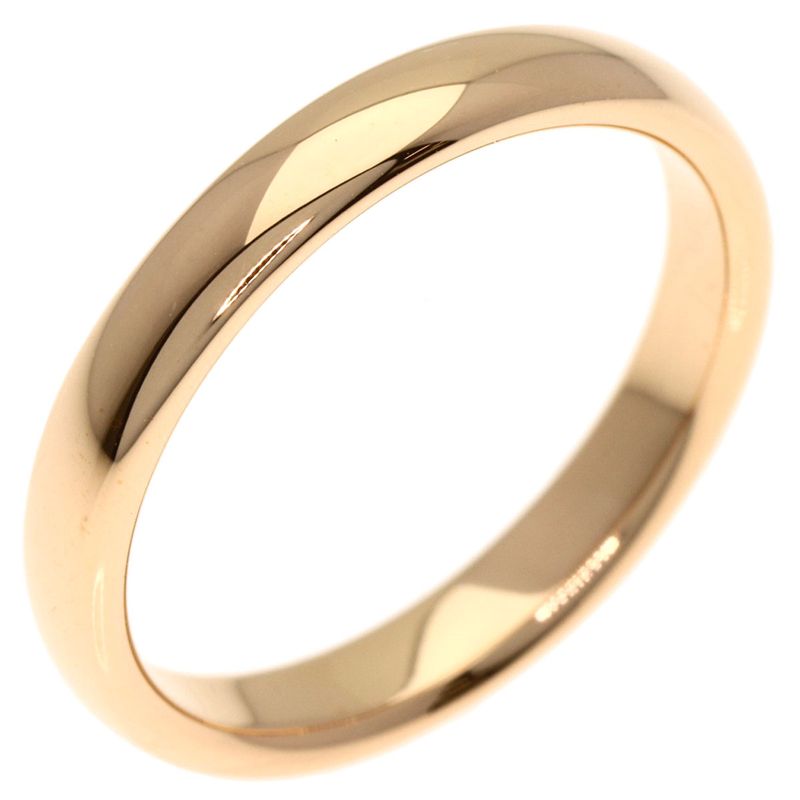 Tiffany & Co. Wedding Band Ring 18K Pink Gold