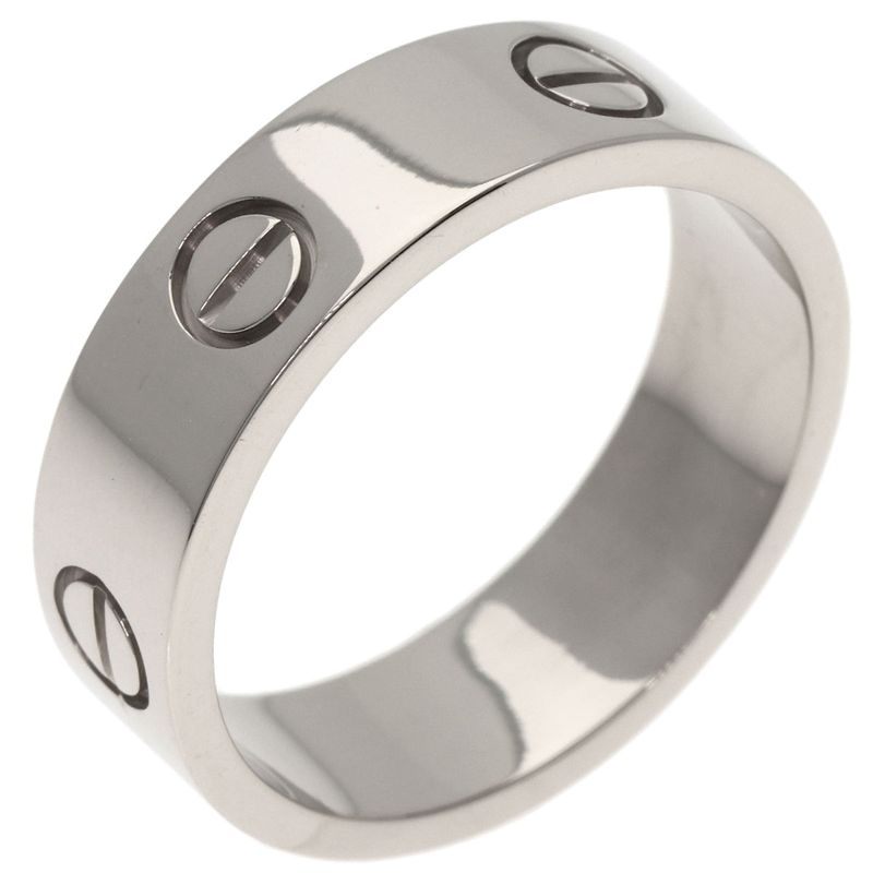 Cartier Love Ring 58 Ring 18K White Gold