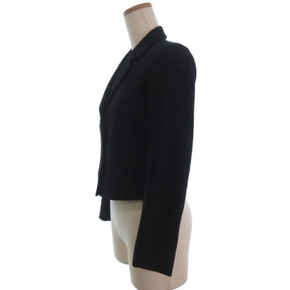 Fendi Short Terrace Jacket Wool Black 40