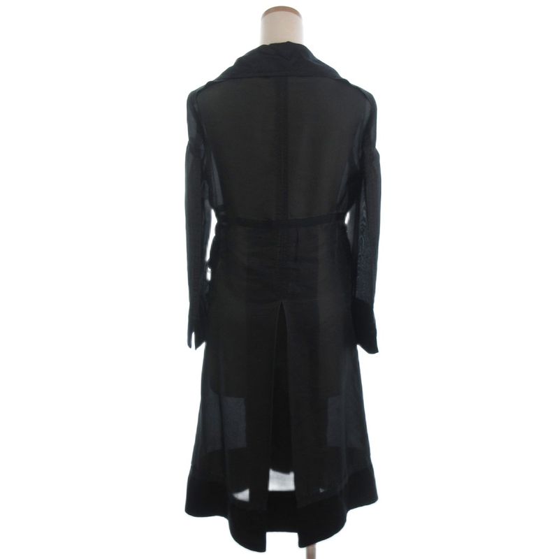 Celine Star Coat Silk Blend Black 36