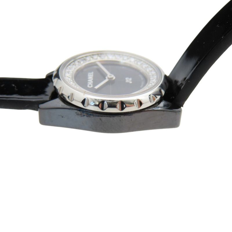 Chanel Diamond Bezel with Globe Limited Quartz Watch Ceramic