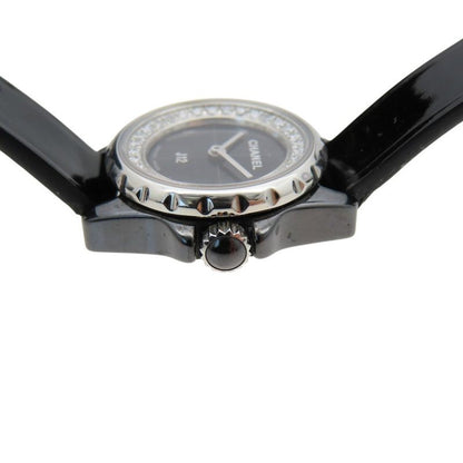 Chanel Diamond Bezel with Globe Limited Quartz Watch Ceramic