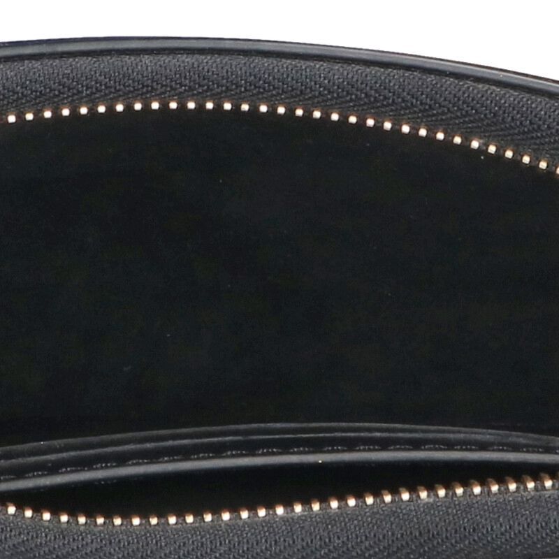 Louis Vuitton Pochette Exxon Debossed Logo Leather Shoulder Bag