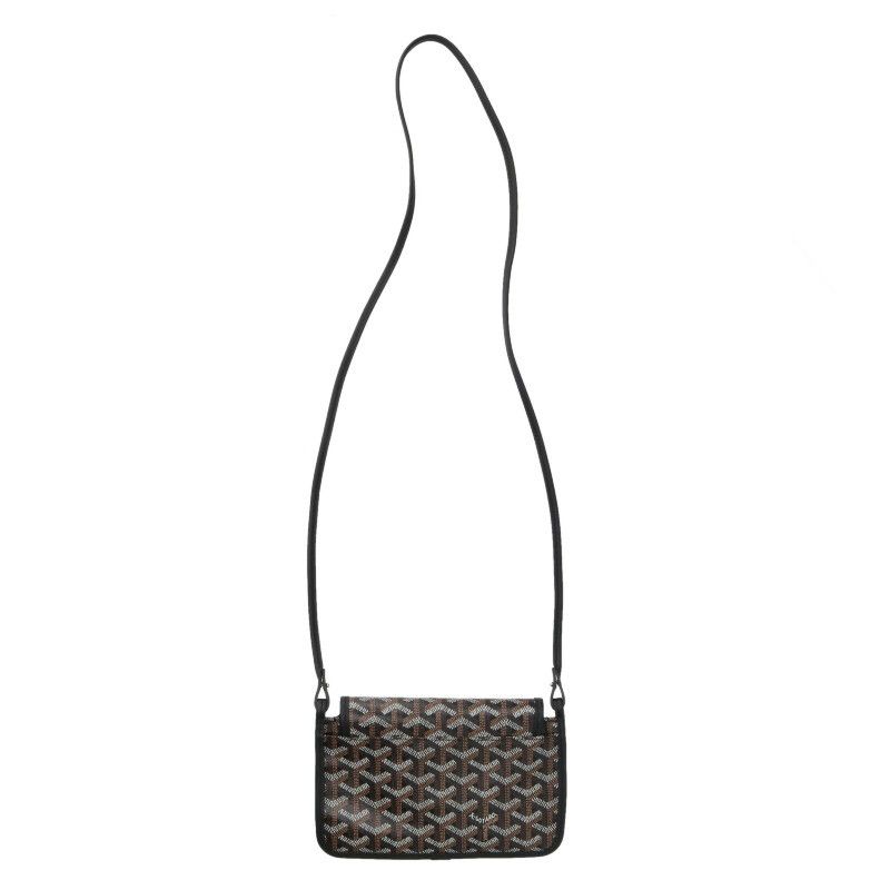 Goyard Pochette Plumet Canvas Pouch Wallet Shoulder Bag