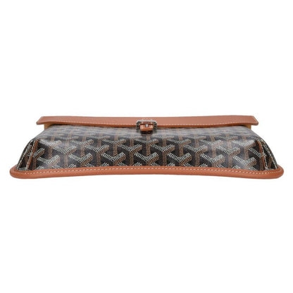 Goyard Courcier Coating Messenger Leather Shoulder Bag