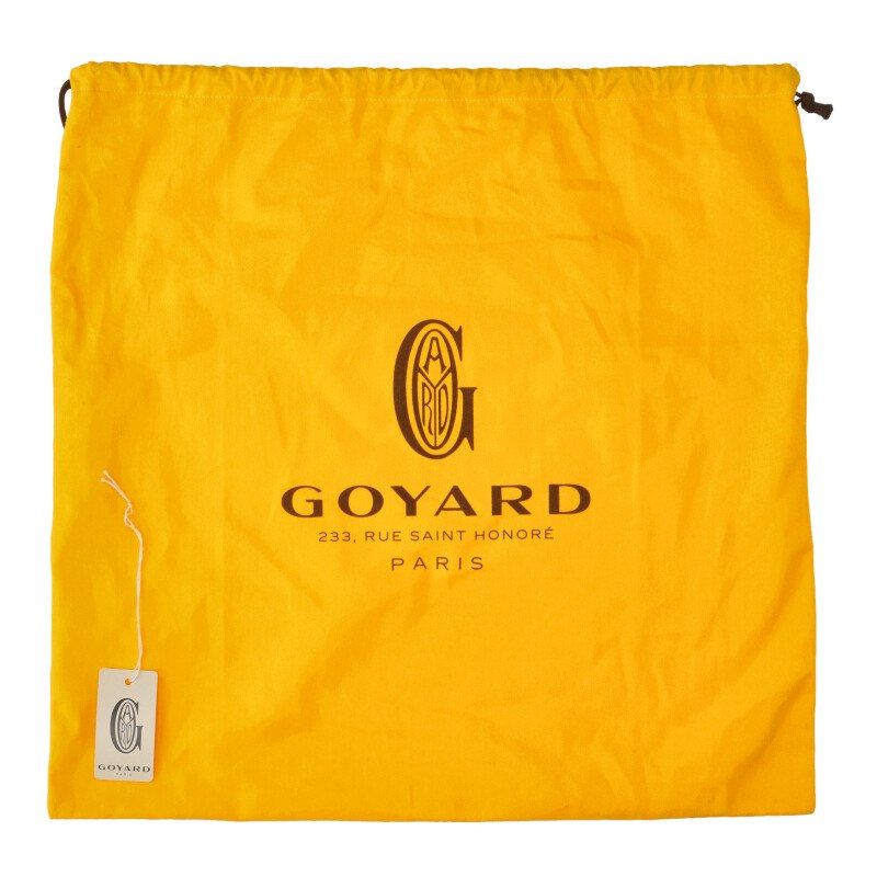 Goyard Courcier Coating Messenger Leather Shoulder Bag