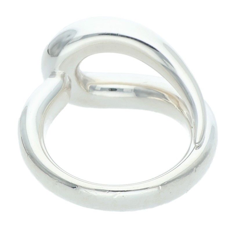 Hermes Licol Silver Ring 56