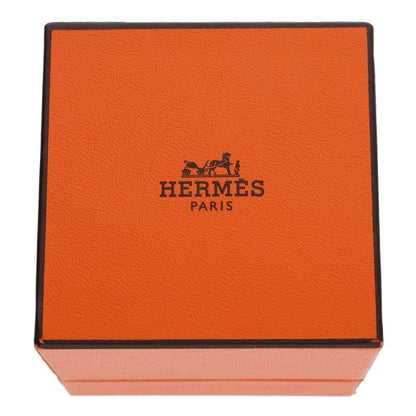 Hermes Chaine D'ancre Punk Twist Silver Ring 47