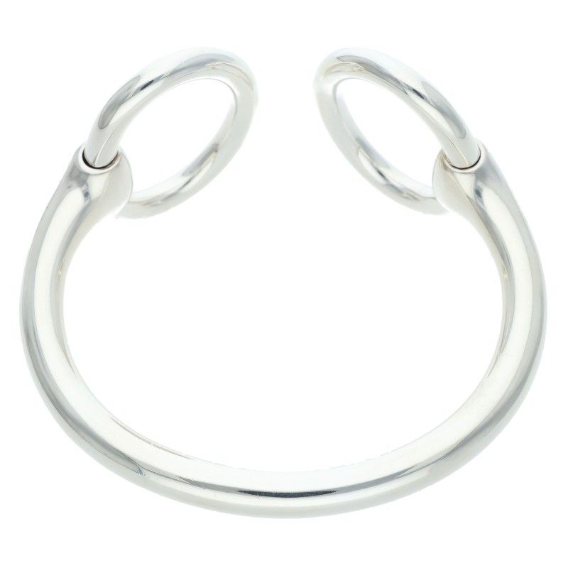 Hermes Nausicaa Silver Bangle