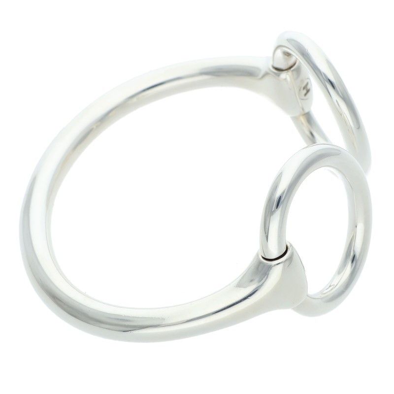 Hermes Nausicaa Silver Bangle