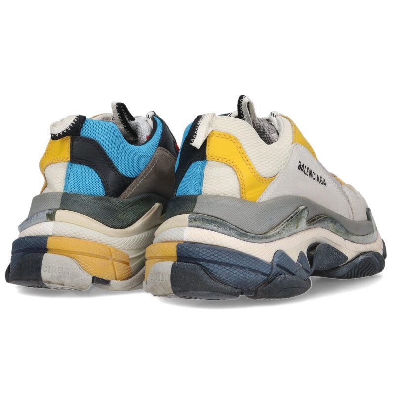 Balenciaga Triple S Triple a Calf Suupro Cut Sneakers 41
